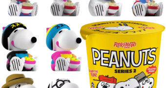 Mini-Figuras Snoopy e Amigos em Copos “Cup Noodles Rokimoto” (Série 2)