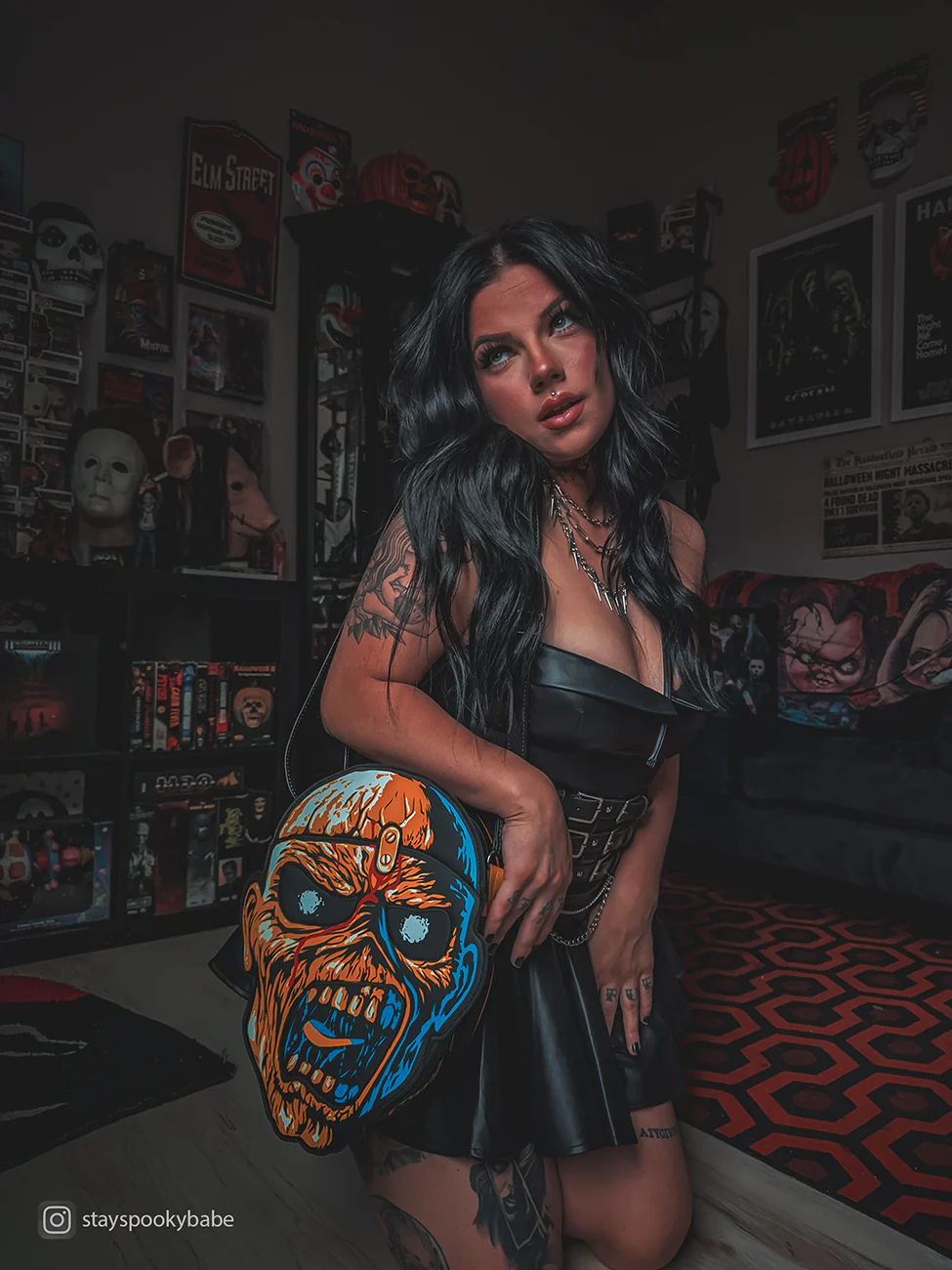 Bolsa Tiracolo Iron Maiden Eddie do Álbum Piece of Mind