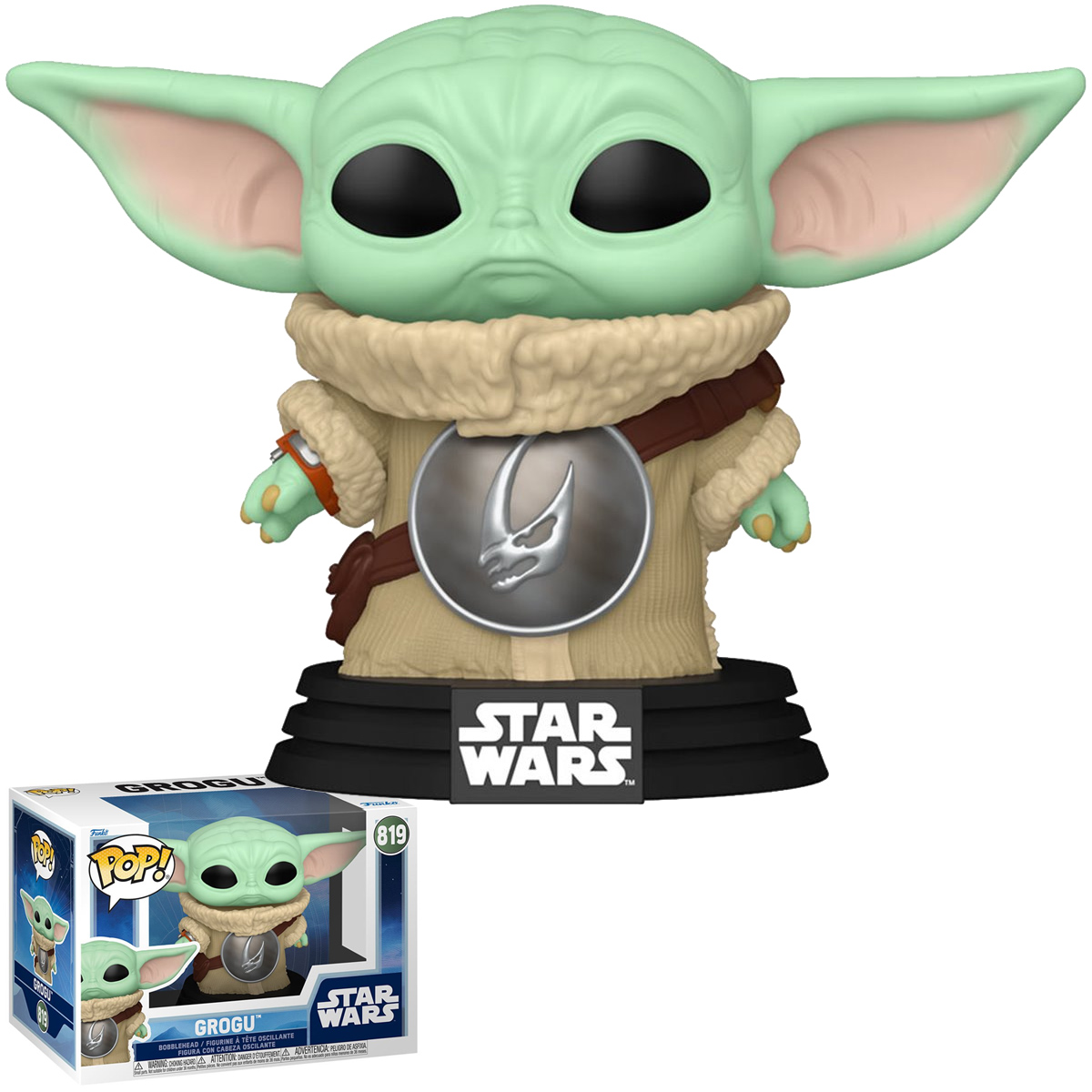 Bonecos Pop! Star Wars: O Mandaloriano e Grogu