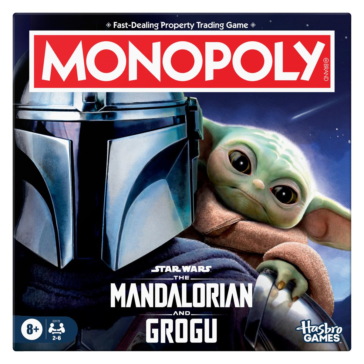 Star Wars The Mandalorian and Grogu Edition Monopoly Board Game