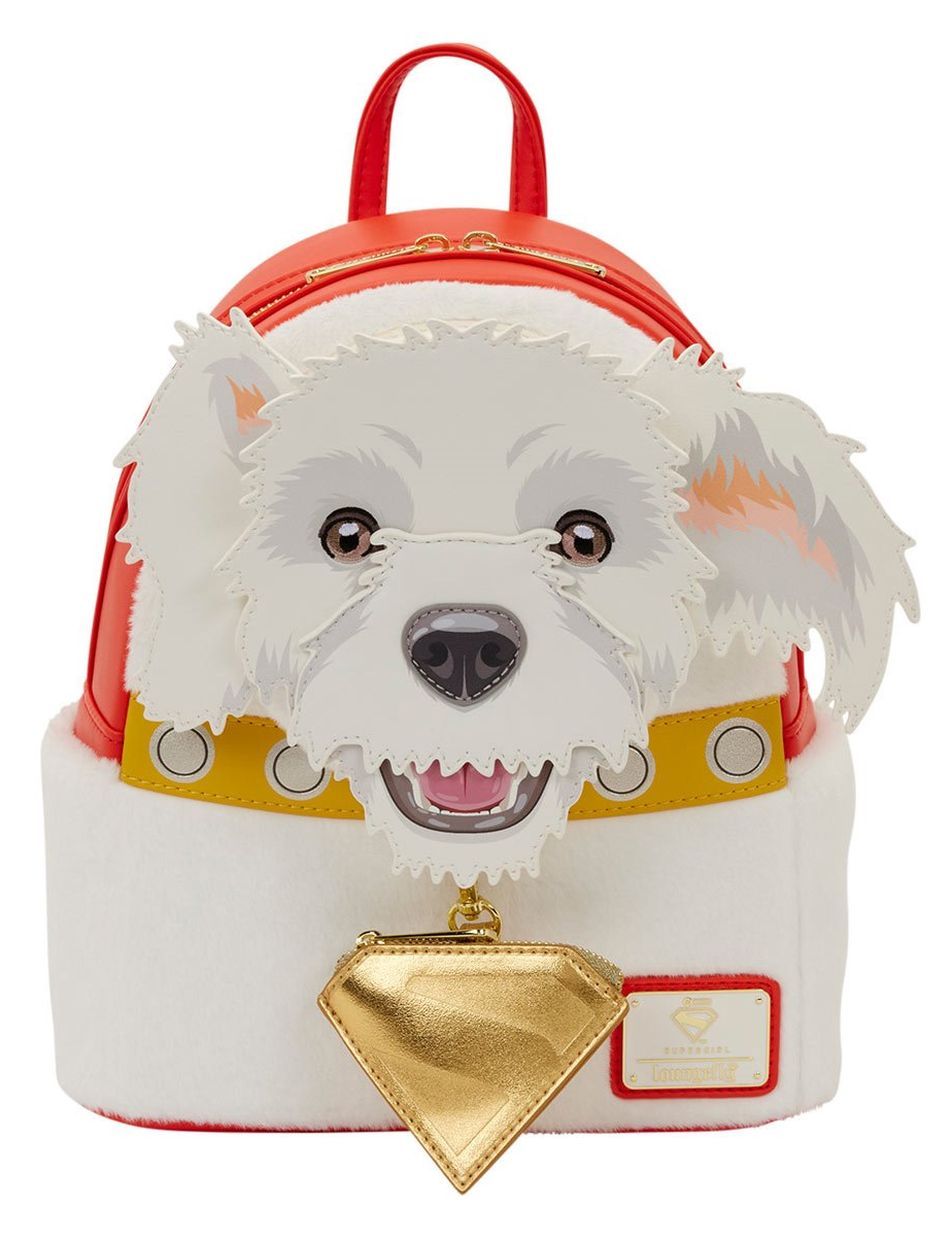 Mini-Mochila Krypto, o Supercão do Filme Supergirl (2026)