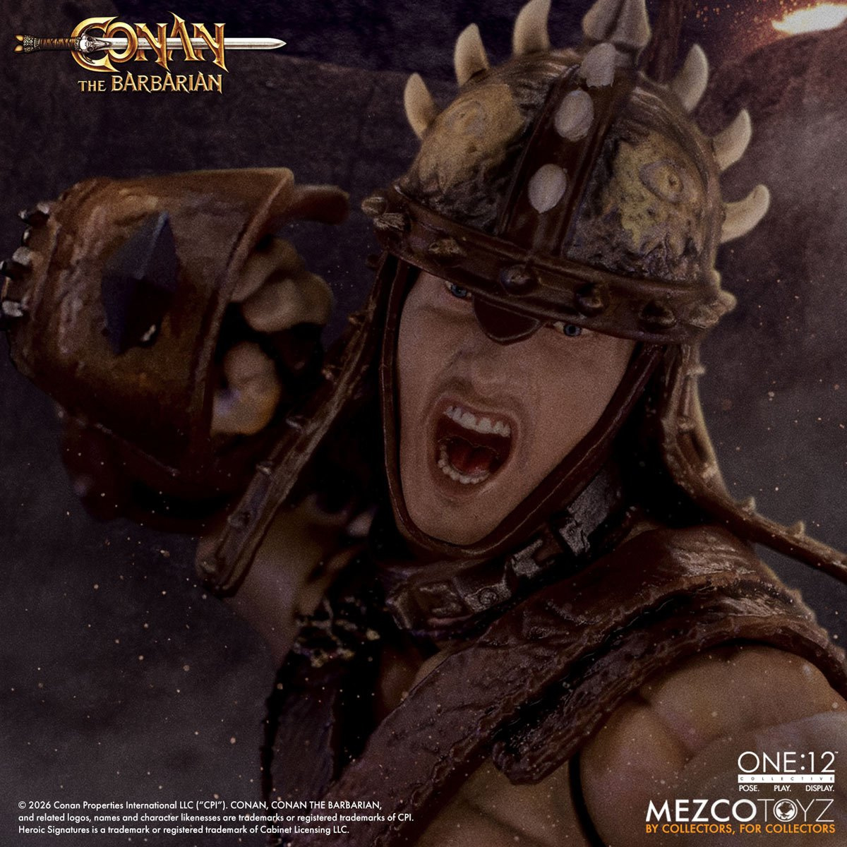 Action Figure Conan, o Bárbaro One:12 Collective (Arnold Schwarzenegger)