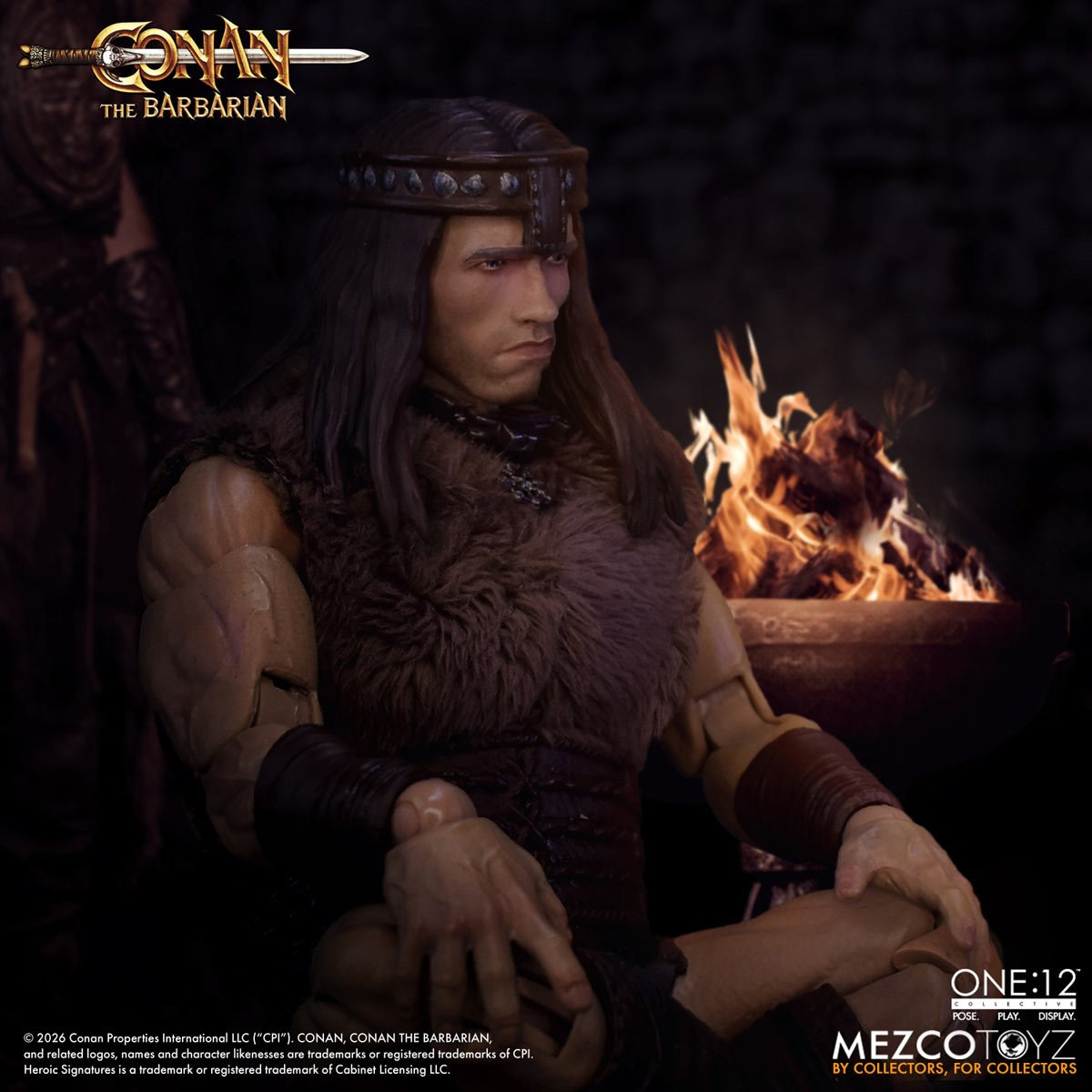 Action Figure Conan, o Bárbaro One:12 Collective (Arnold Schwarzenegger)