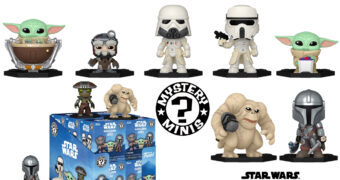 Mini-Figuras Star Wars Mystery Minis do Filme O Mandaloriano e Grogu (Blind-Box)