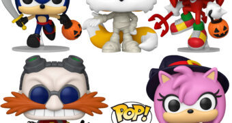 Bonecos Pop! Sonic the Hedgehog com Fantasias de Halloween
