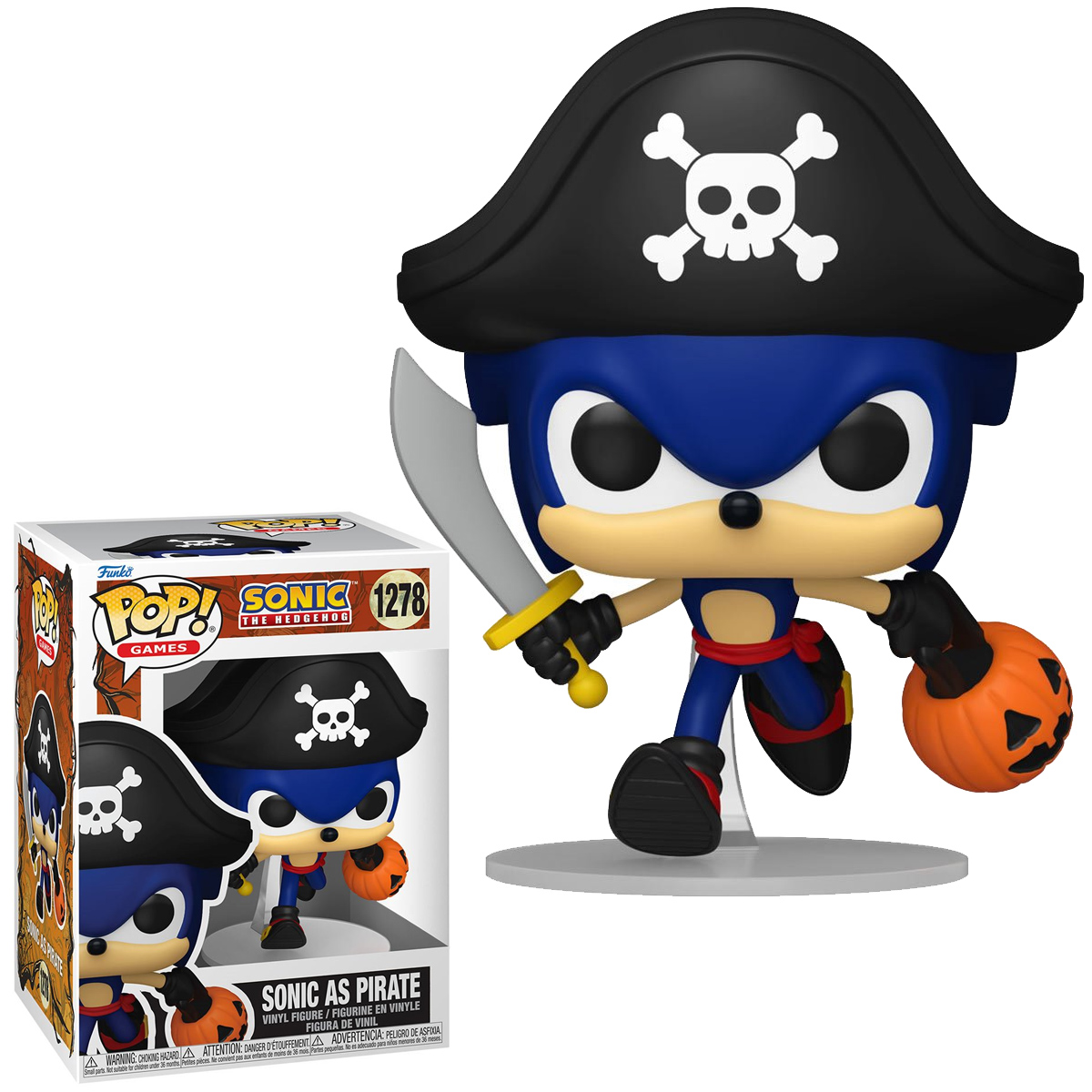 Bonecos Pop! Sonic the Hedgehog com Fantasias de Halloween