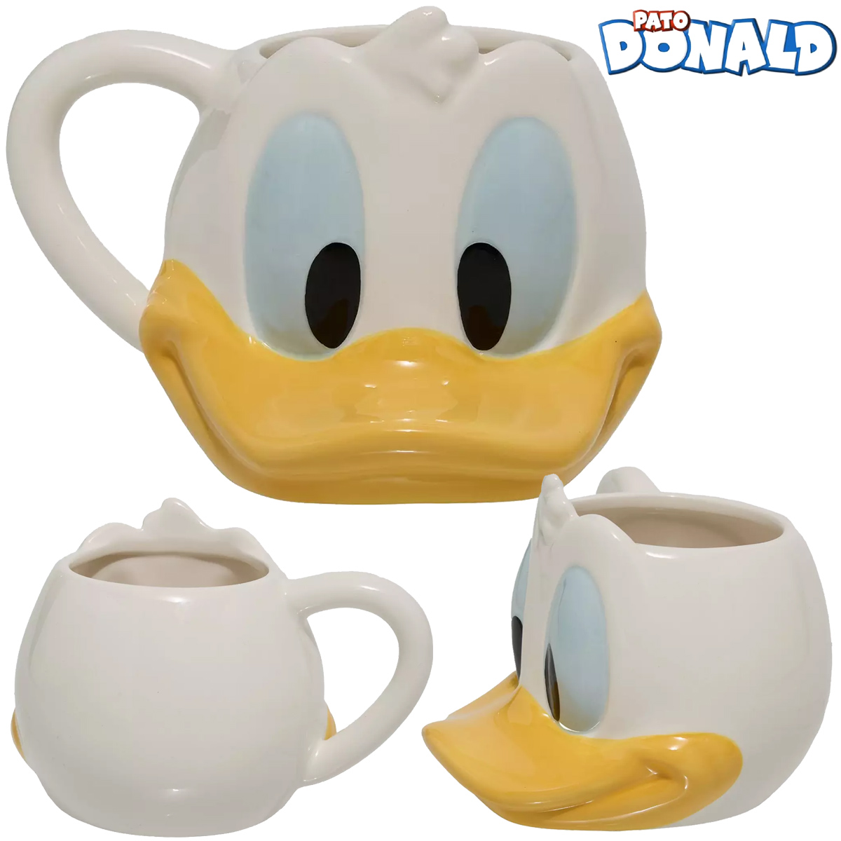 Caneca Pato Donald 3D (Disney)