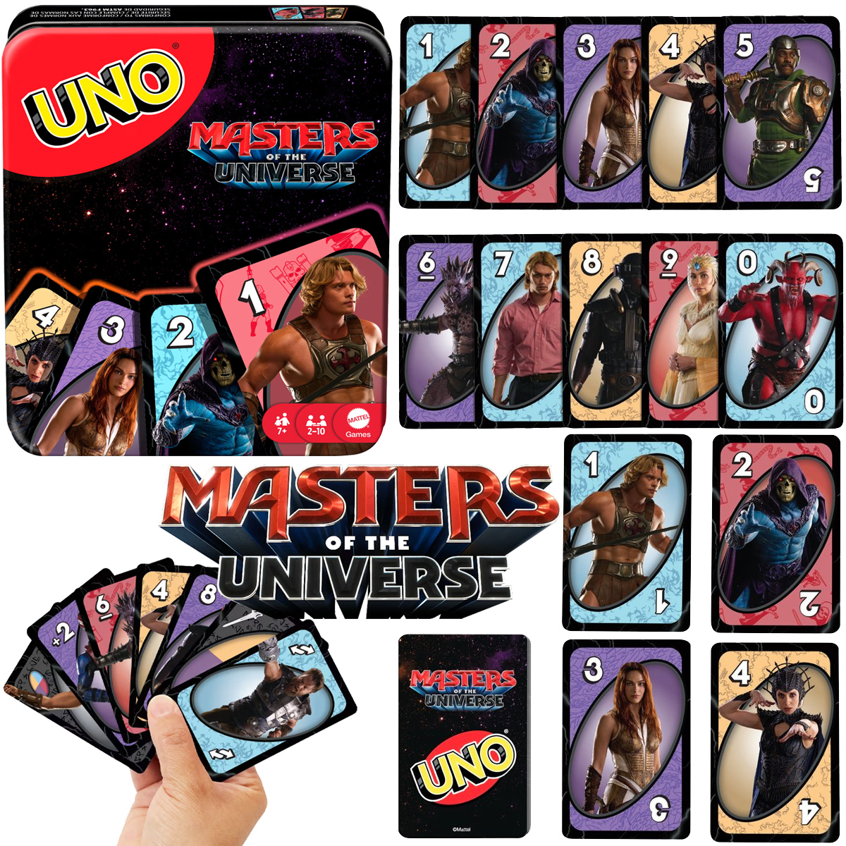 Jogo UNO do Filme He-Man e os Mestres do Universo (2026)