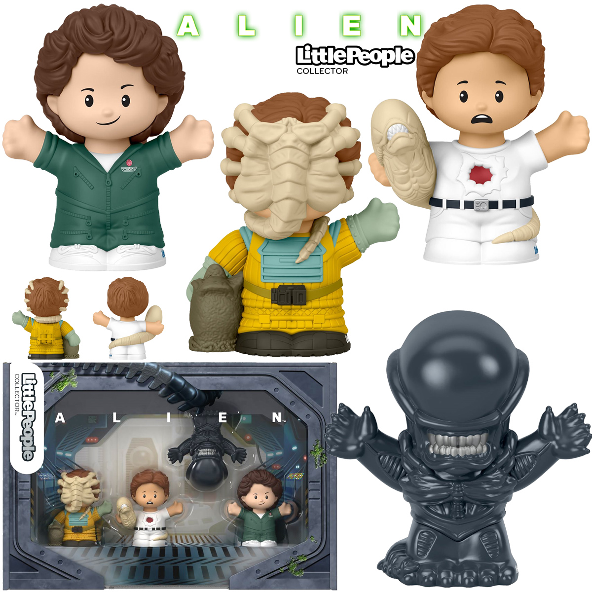 Bonecos Alien, o Oitavo Passageiro Little People Collector