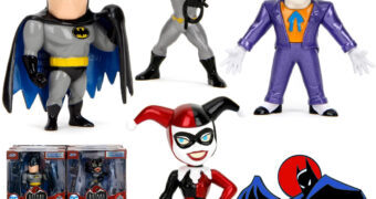 Mini-Figuras Batman: A Série Animada MetalFigs de Metal Fundido