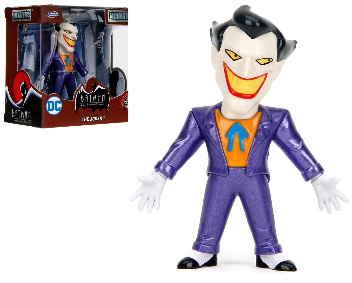 Mini-Figuras Batman: A Série Animada MetalFigs de Metal Fundido