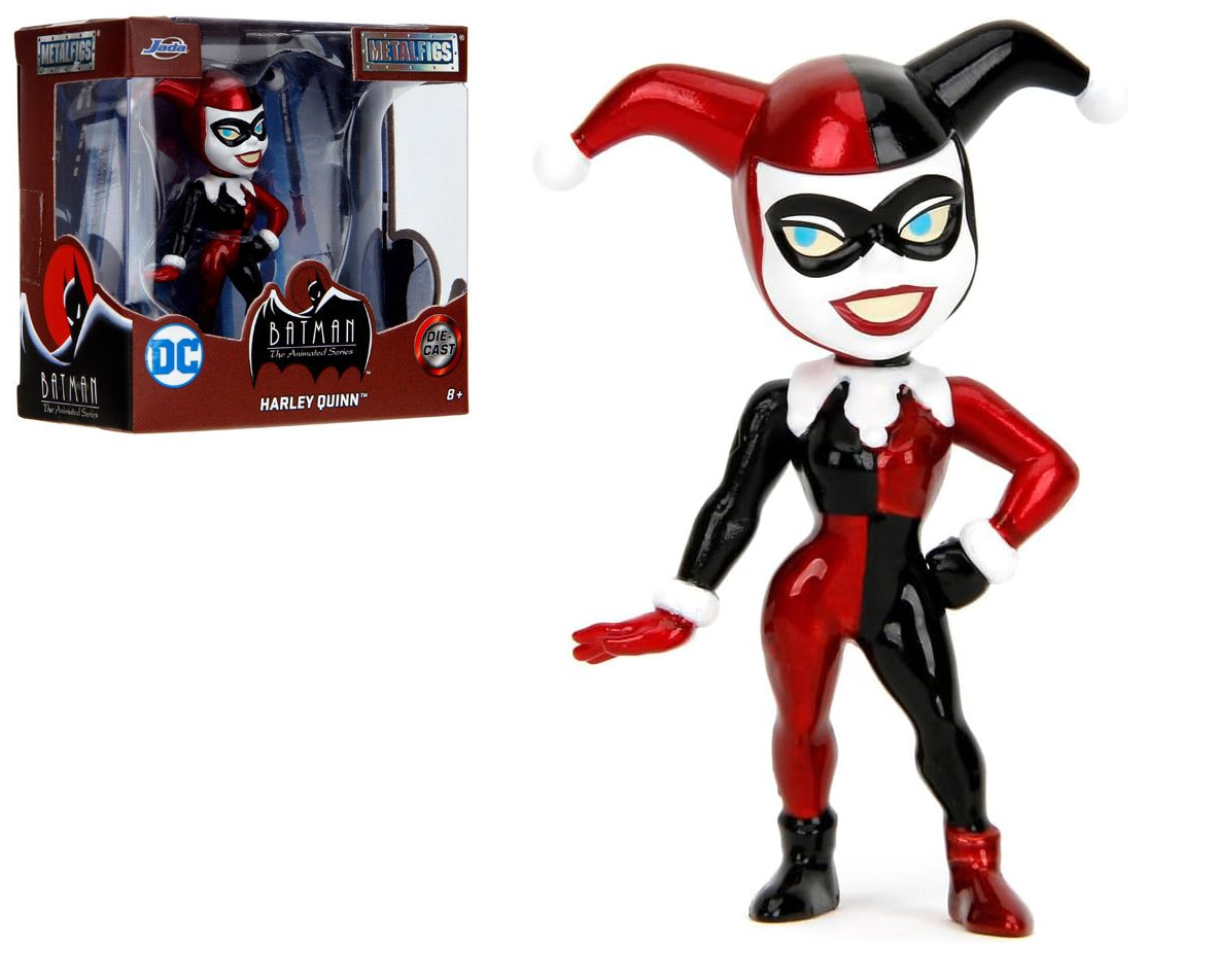 Mini-Figuras Batman: A Série Animada MetalFigs de Metal Fundido