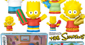 Bonequinhos Os Simpsons Little People Collector