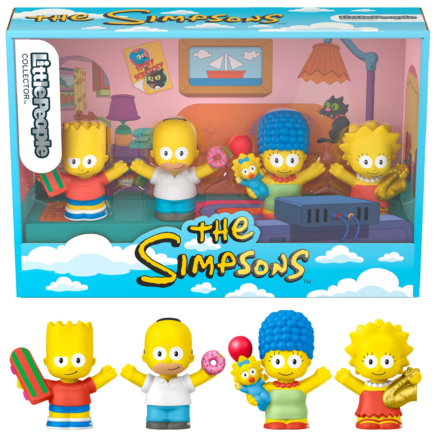 Bonequinhos Os Simpsons Little People Collector
