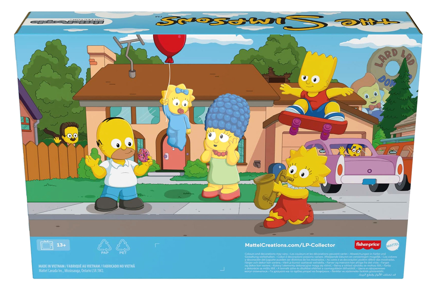 Bonequinhos Os Simpsons Little People Collector