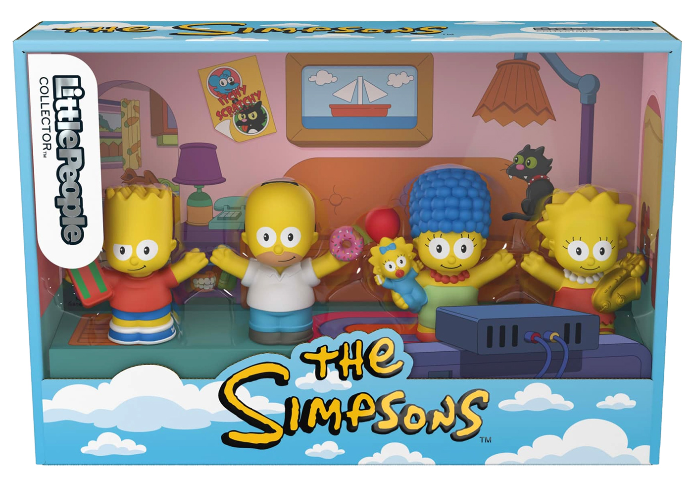 Bonequinhos Os Simpsons Little People Collector