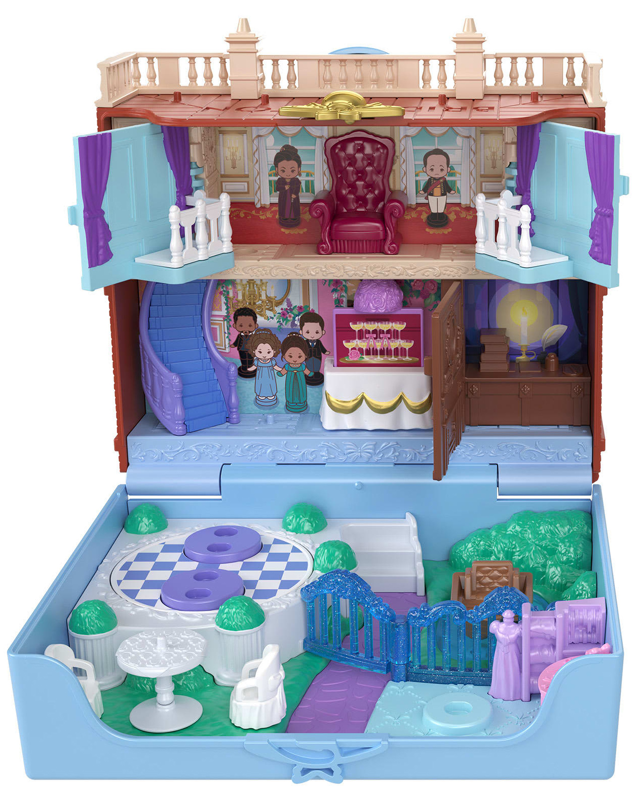 Estojo Compacto Playset Bridgerton Polly Pocket Compact