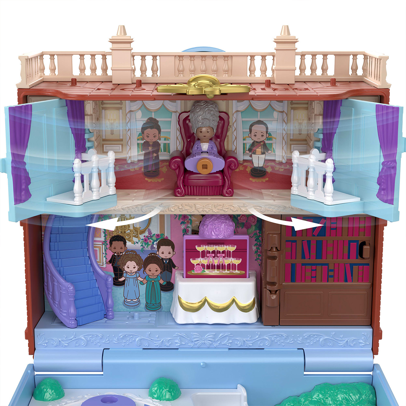 Estojo Compacto Playset Bridgerton Polly Pocket Compact