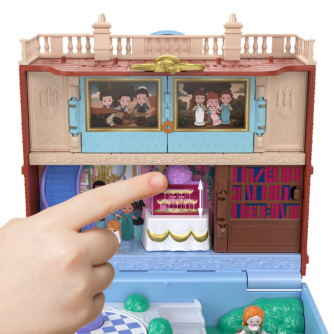 Estojo Compacto Playset Bridgerton Polly Pocket Compact