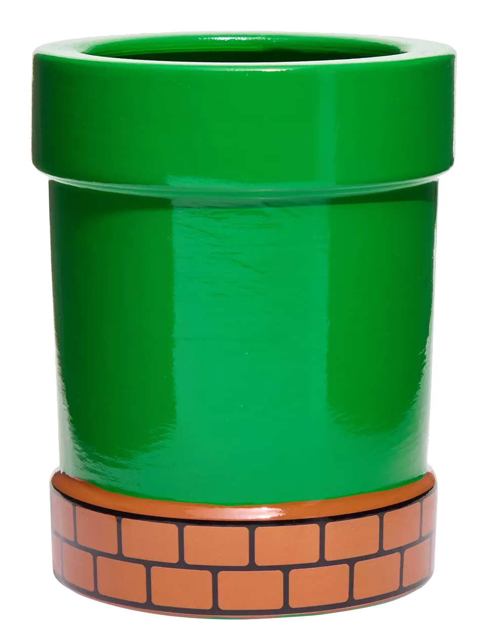 Porta-Lápis Cano Verde “Warp Pipe” do Super Mario