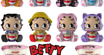 Mini-Figuras Betty Boop Rokimoto em Copos de Miojo “Cup Noodles” (Blind Box)