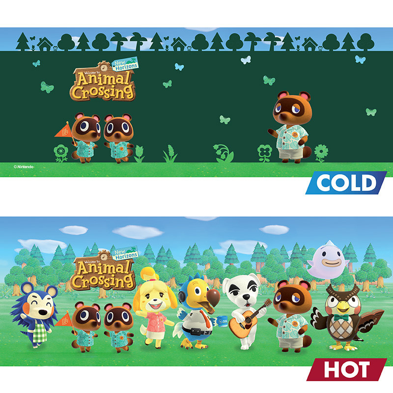 Caneca Termossensível do Game Animal Crossing