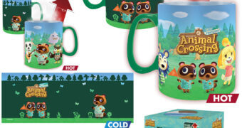 Caneca Termossensível do Game Animal Crossing