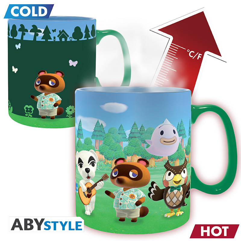 Caneca Termossensível do Game Animal Crossing
