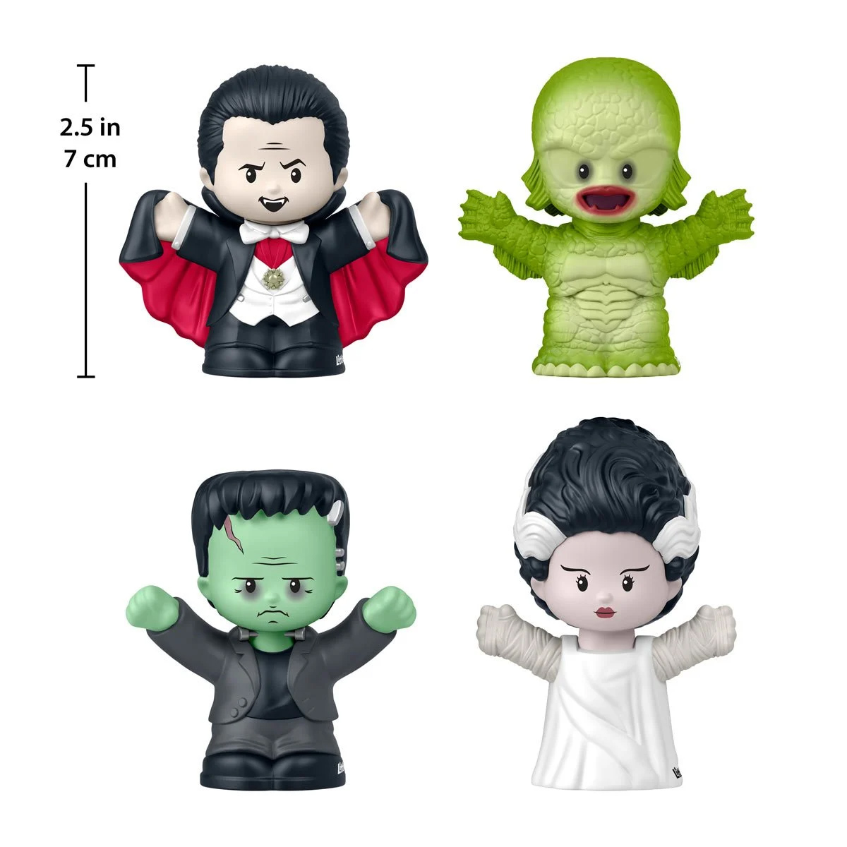Monstros da Universal Little People Collector