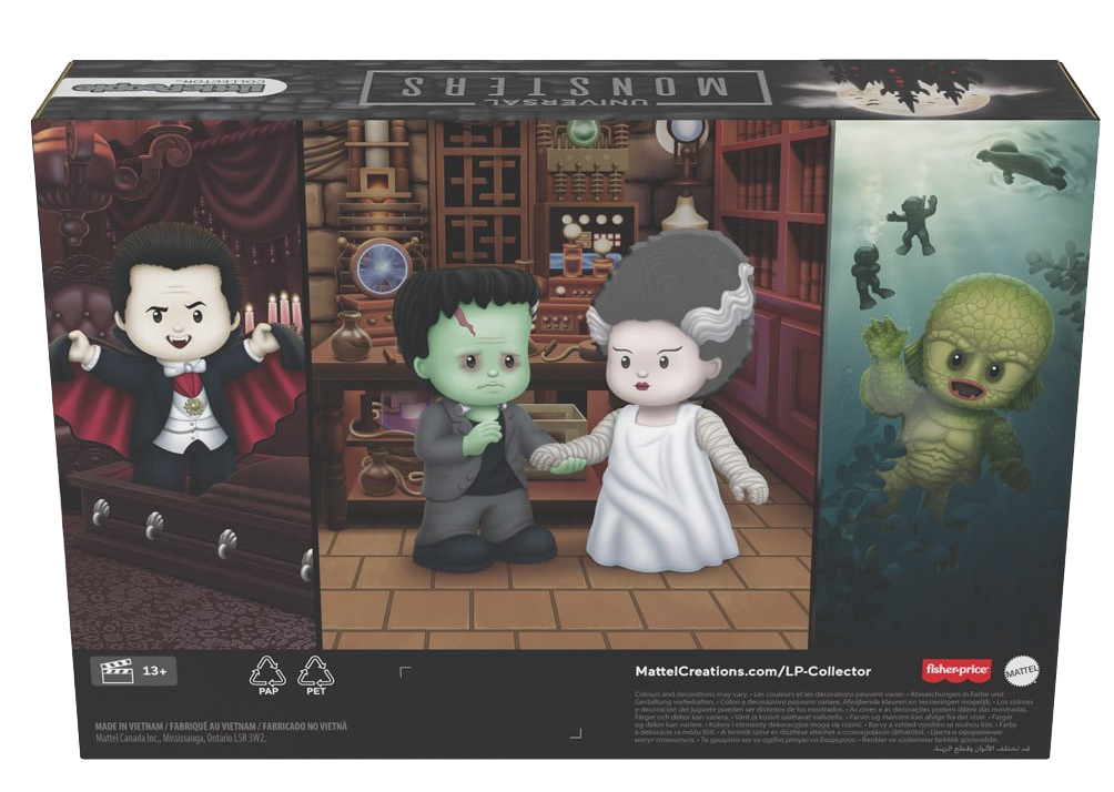 Monstros da Universal Little People Collector