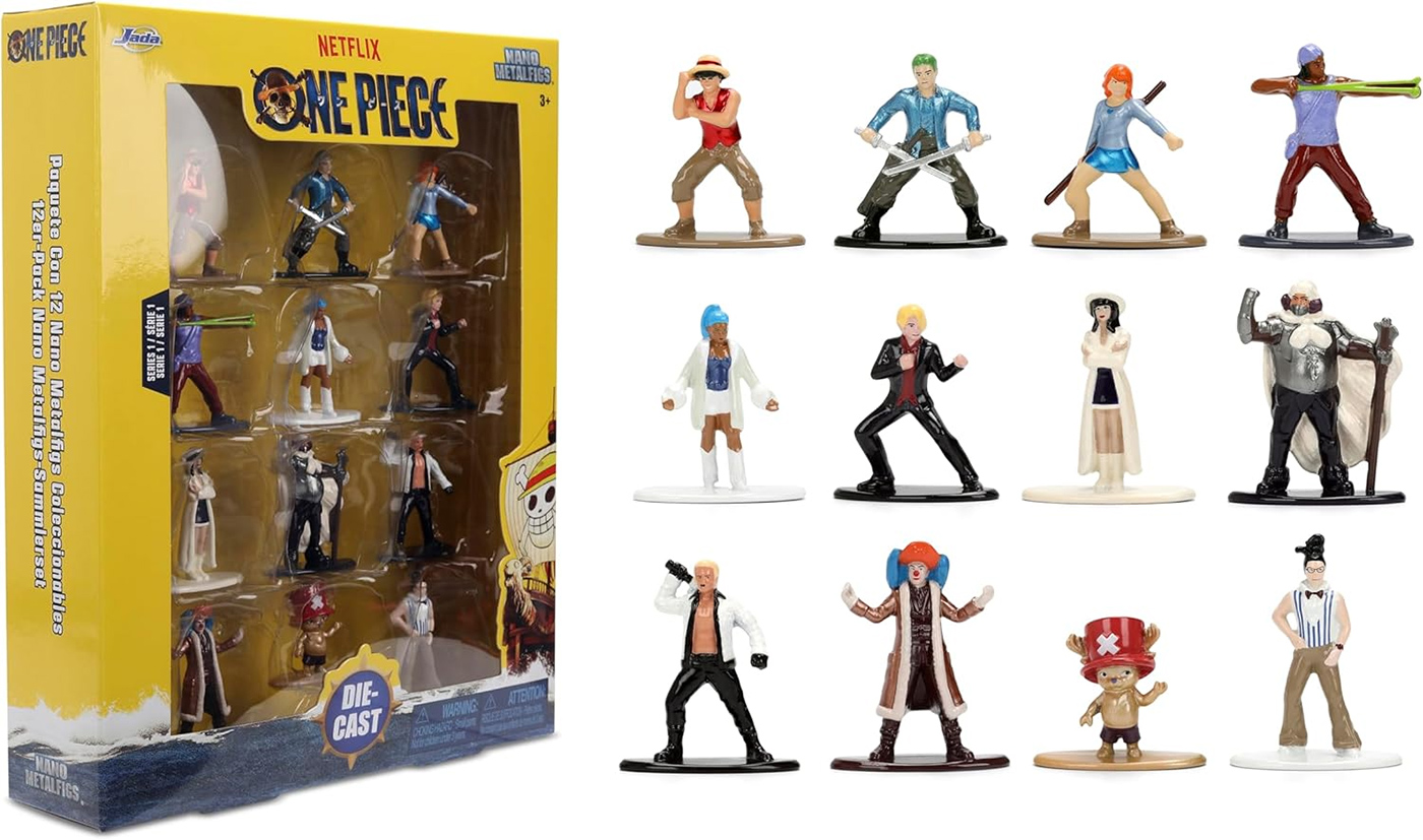 Micro-Figuras de Metal One Piece Nano MetalFigs