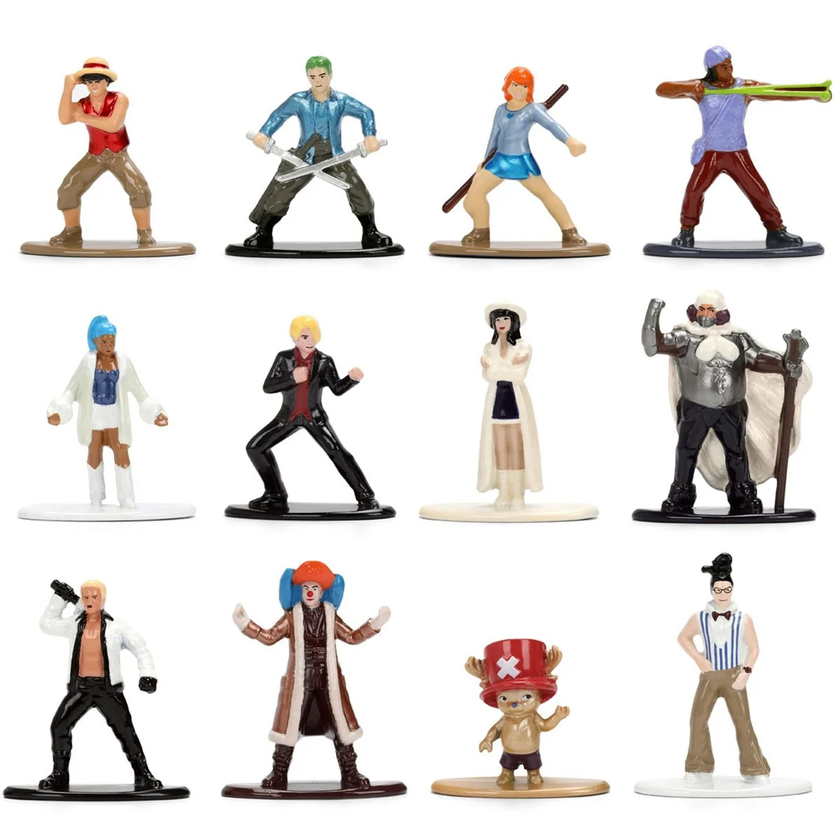 Micro-Figuras de Metal One Piece Nano MetalFigs