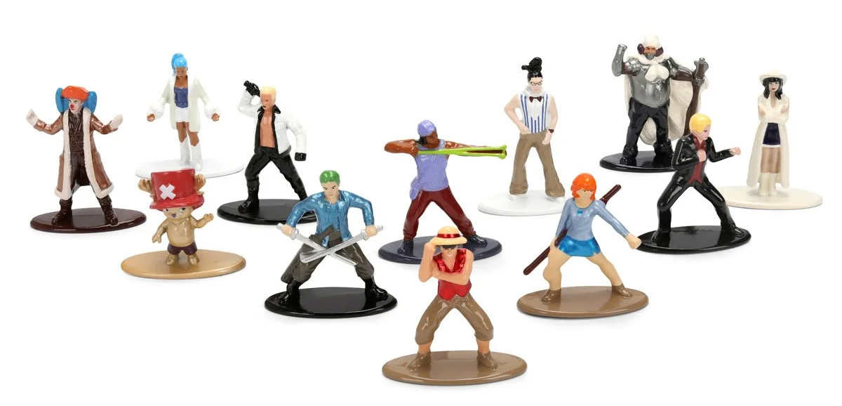 Micro-Figuras de Metal One Piece Nano MetalFigs