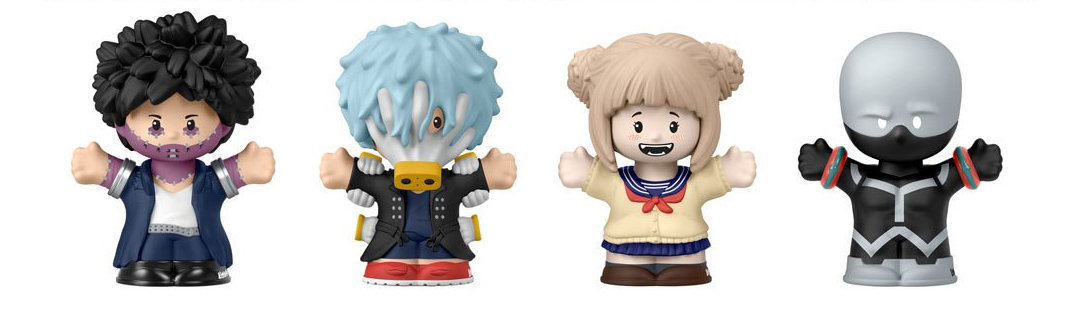 Bonecos My Hero Academia: Liga dos Vilões Little People Collector