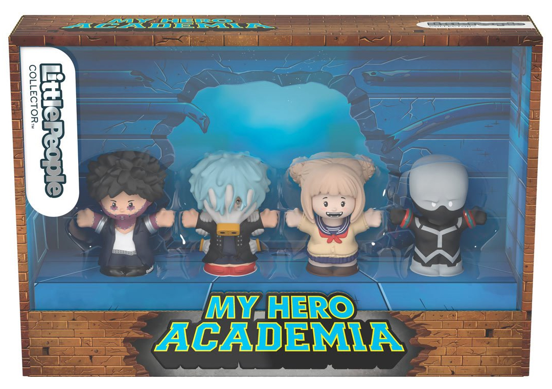 Bonecos My Hero Academia: Liga dos Vilões Little People Collector