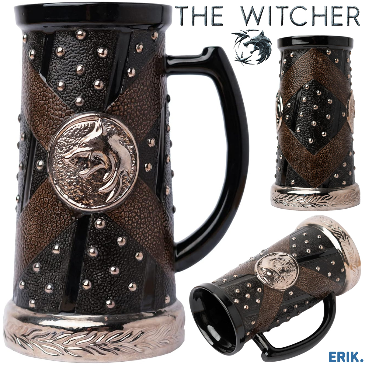 Caneca Tankard da Série The Witcher (Netflix)