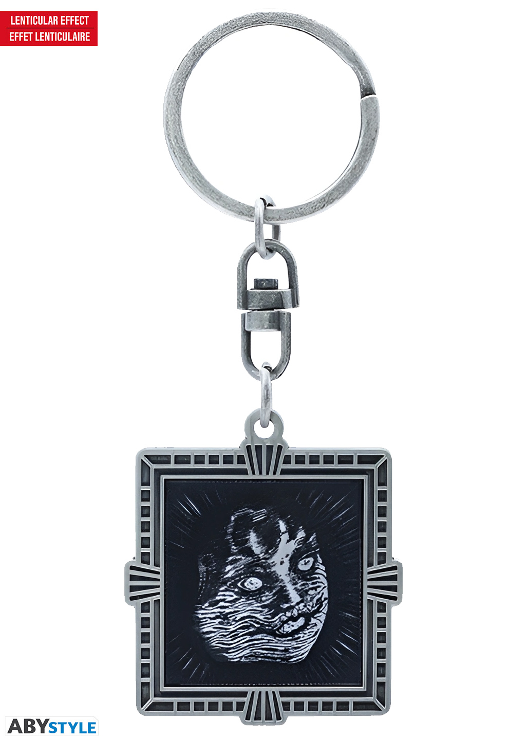 Chaveiro Lenticular Junji Ito com o Reflexo Amaldiçoado de Tomie
