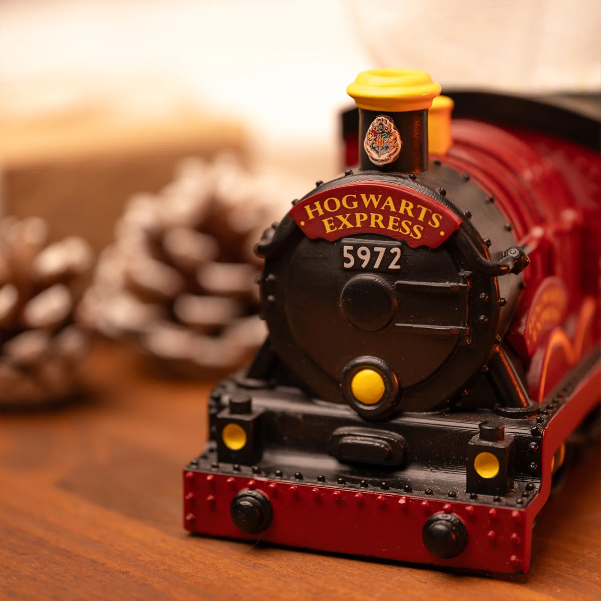 Globo de Neve Harry Potter Hogwarts Express com o Carro Voador