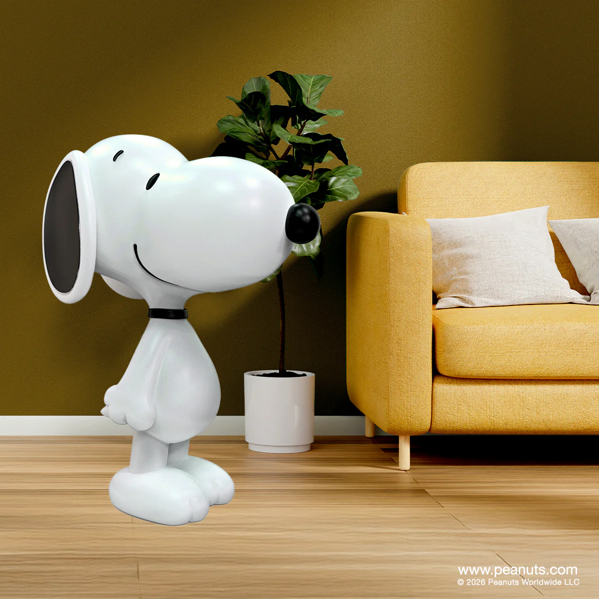 Boneco Gigante Snoopy Art Giant com 91 cm de Altura (Kidrobot)