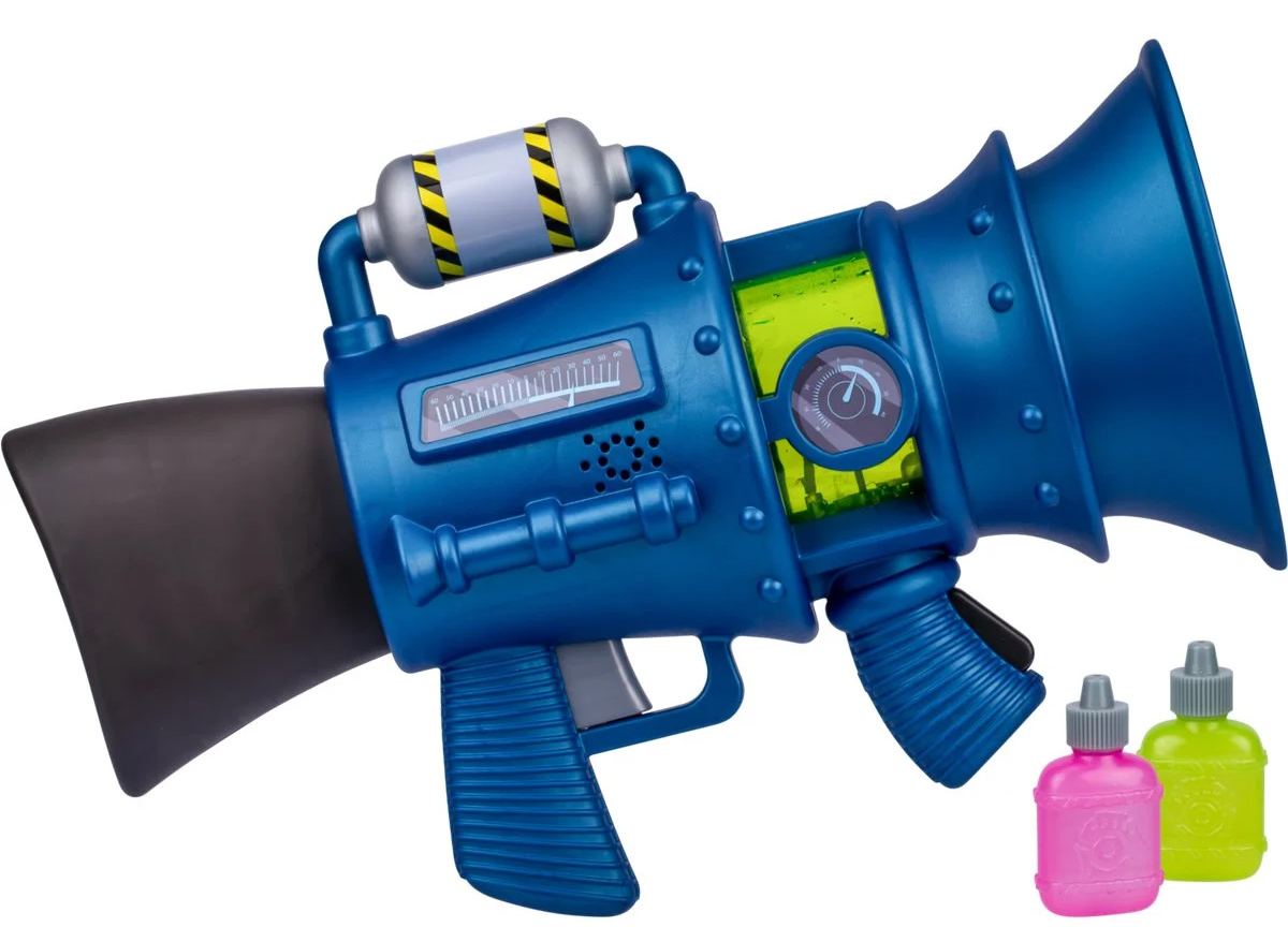 Blaster de Pum Supremo com Lançador de Anéis de Peido de Névoa Real (Minions & Monstros)