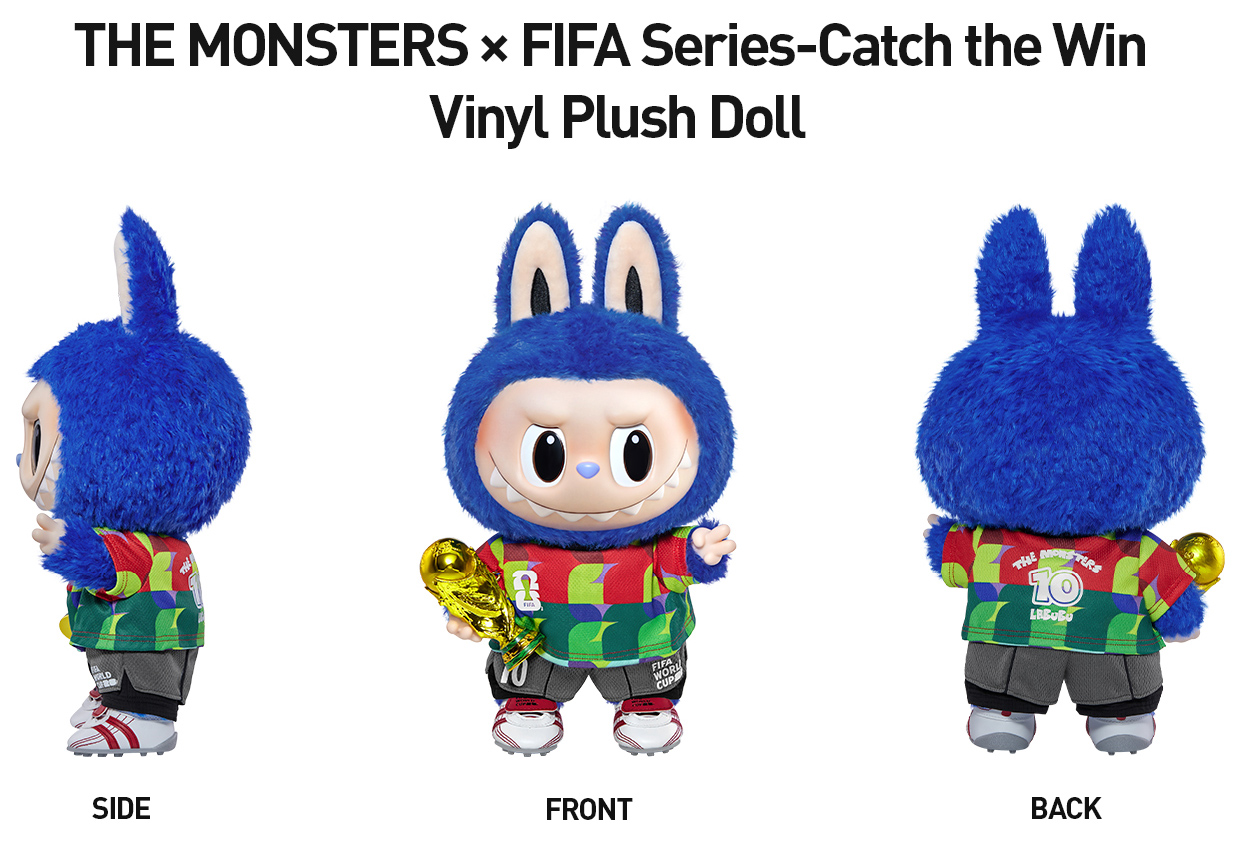 Boneco Labubu da Copa do Mundo da FIFA 2026