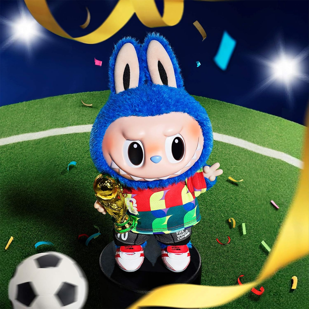 Boneco Labubu da Copa do Mundo da FIFA 2026