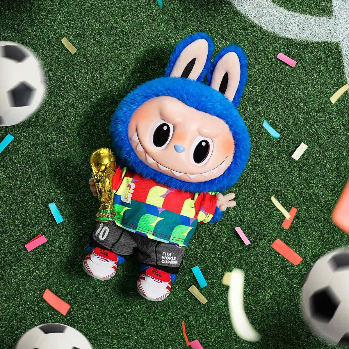 Boneco Labubu da Copa do Mundo da FIFA 2026