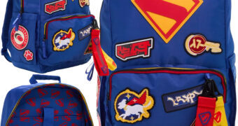 Mochila Supergirl (2026) com Patches de Krypton