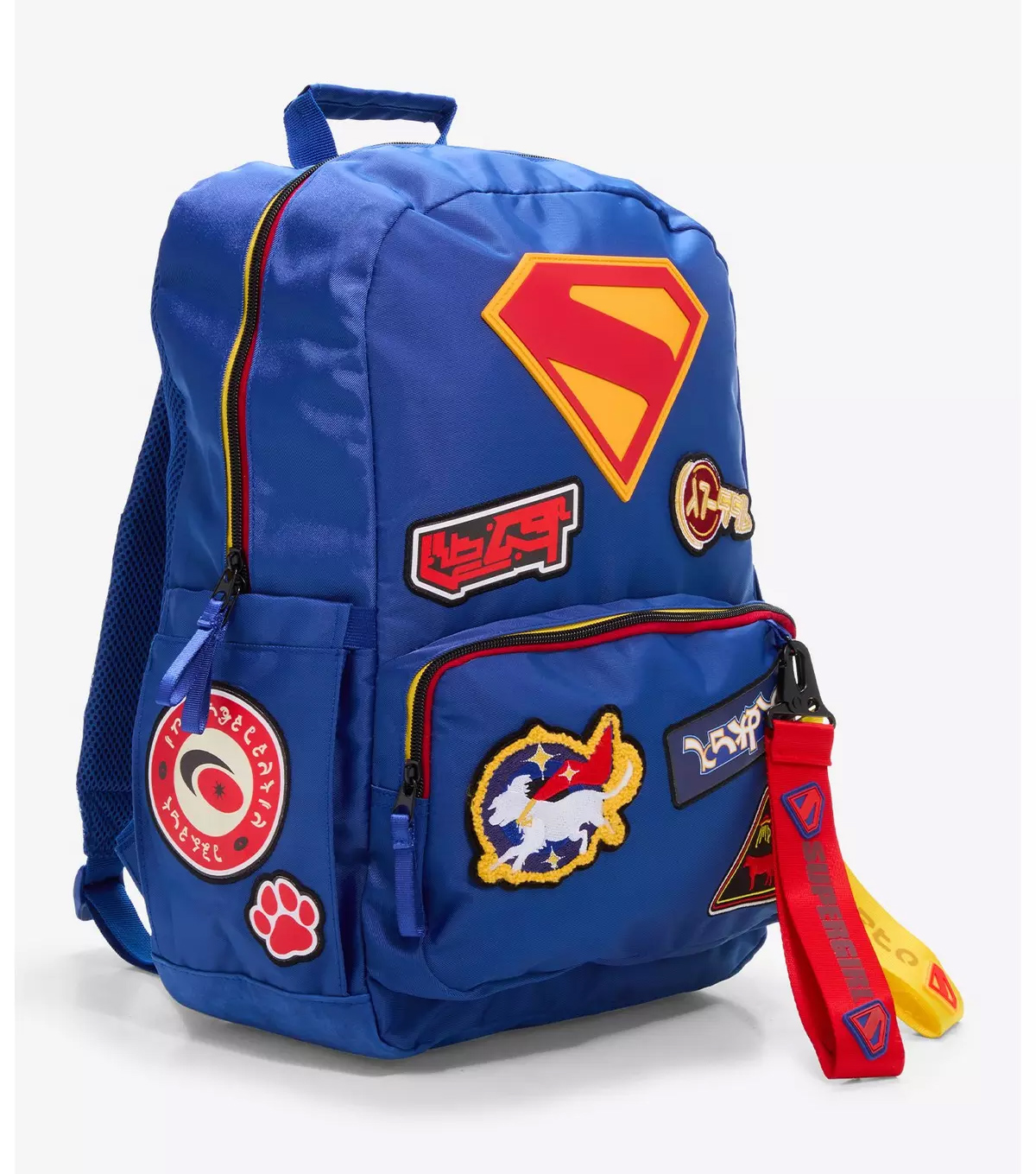 Mochila Supergirl (2026) com Patches de Krypton