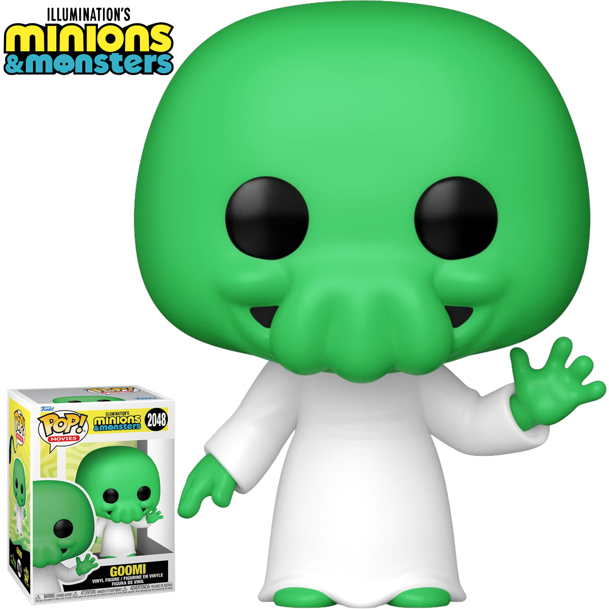 Bonecos Pop! do Filme Minions & Monstros: James e Goomi