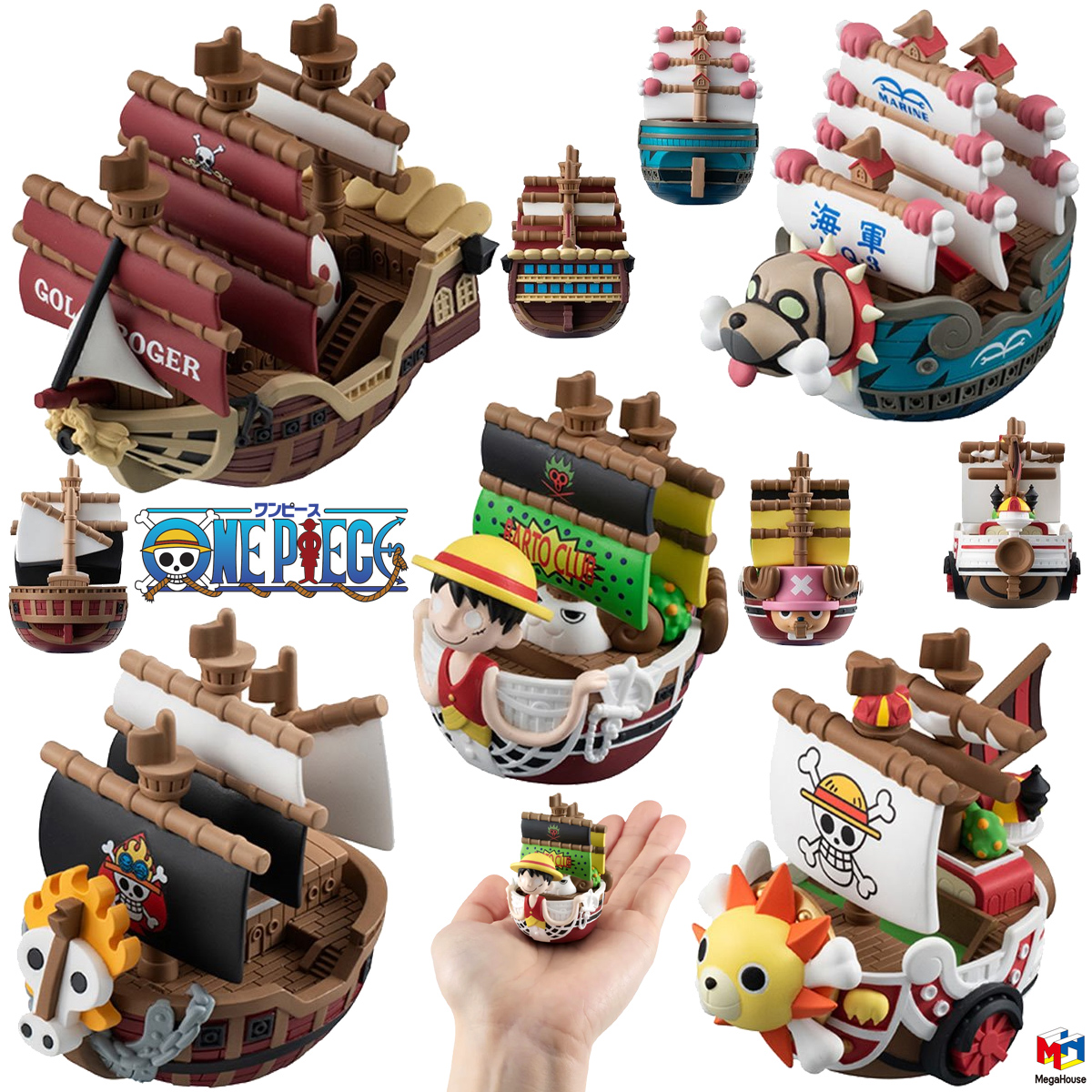 Navios Piratas One Piece YuraColle