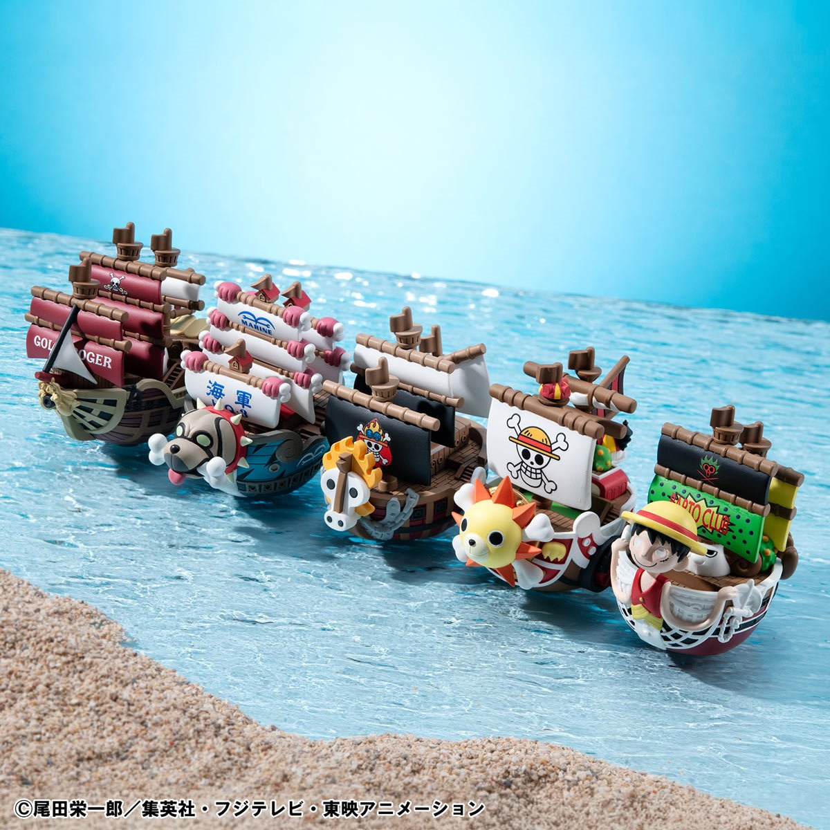 Navios Piratas One Piece YuraColle