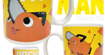 Caneca Pochita, o Demônio da Motosserra do Anime Chainsaw Man de Tatsuki Fujimoto