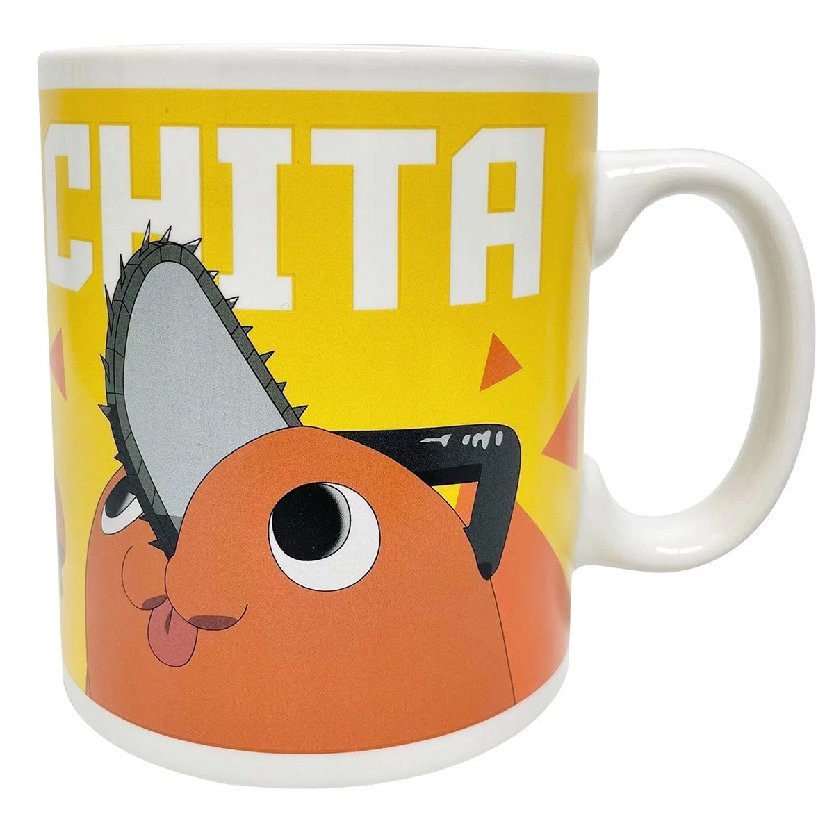 Caneca Pochita, o Demônio da Motosserra do Anime Chainsaw Man de Tatsuki Fujimoto